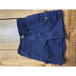 Ralph Lauren Boys Navy Cargo Shorts Size 12 months Infant